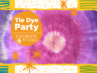 Kidcreate Studio - Ashburn. Tie Dye Party Workshop (4-10 Years)